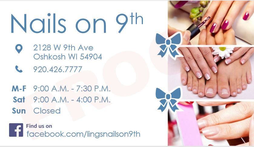 Nails On 9th logo